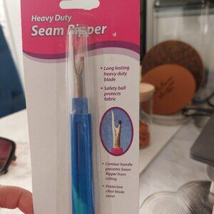 ALLARY Heavy Duty Seam Ripper Blue Sewing Essentials